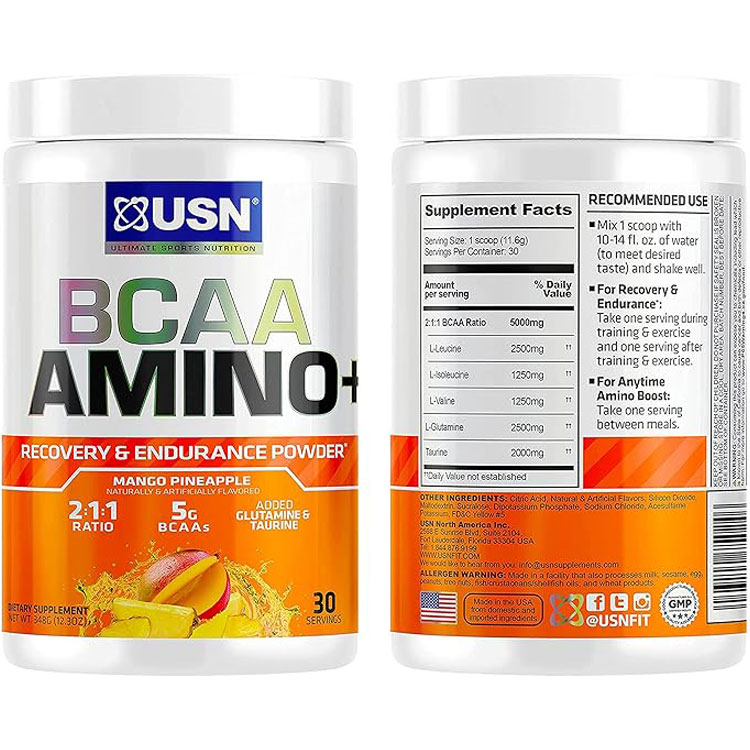 BCAA آمینو پلاس یو اس ان