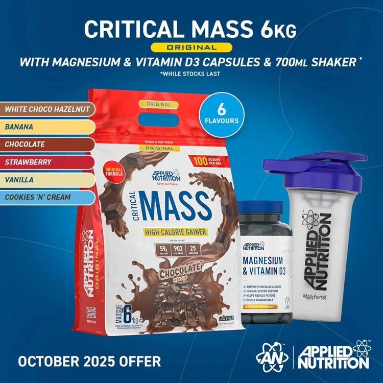 خرید مس گینر کریتیکال ۶ کیلوگرم اپلاید نوتریشن