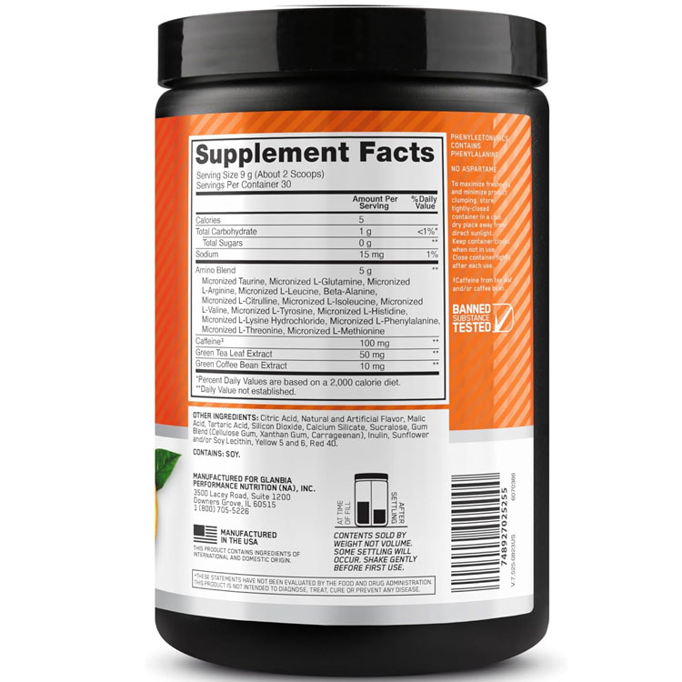 قیمت آمینو انرژی ۲۷۰ گرم اپتیموم نوتریشن