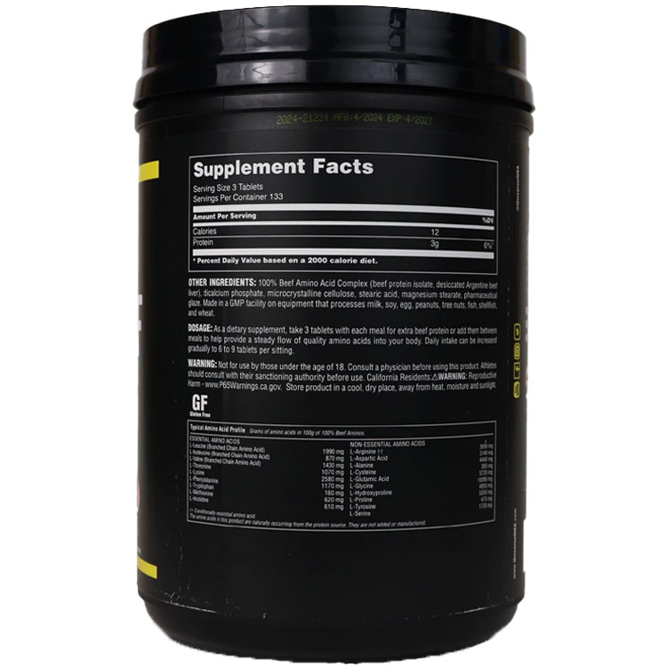 قیمت آمینو بیف یونیورسال ۴۰۰ عددی