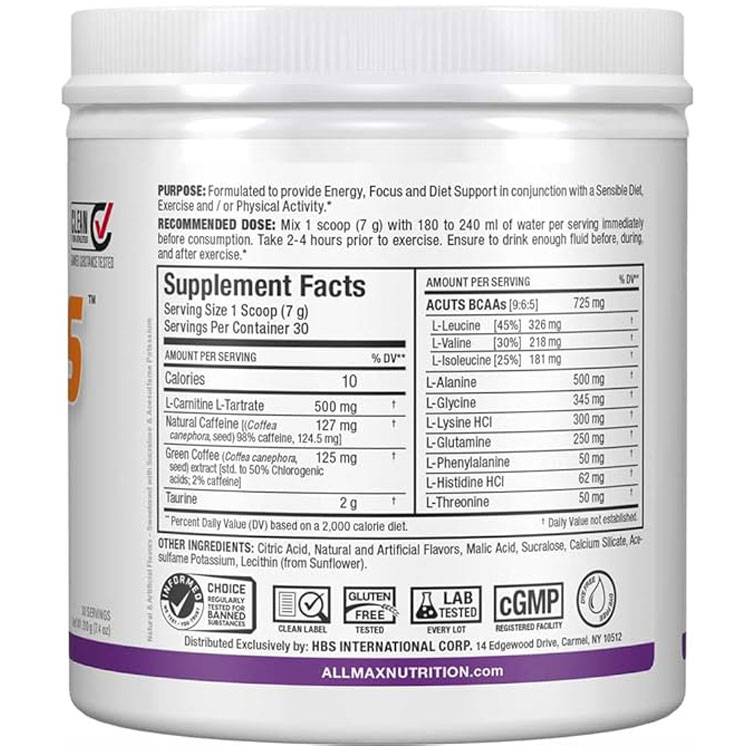 خرید آمینو ای کاتس 210 گرم آلمکس