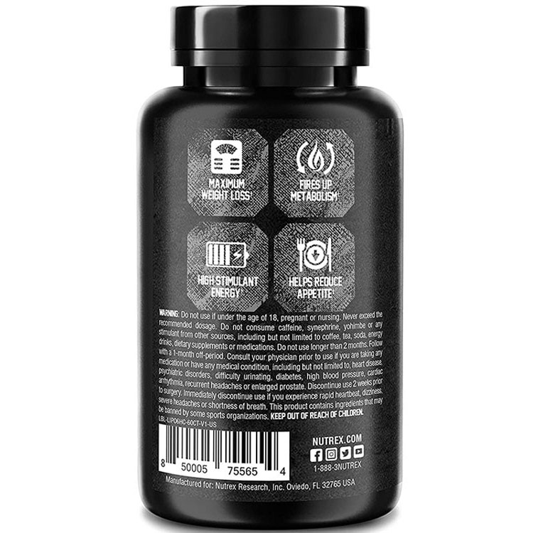 خرید چربی سوز لیپو سیکس هاردکور ناترکس