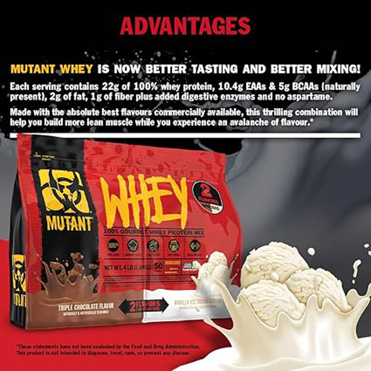 پروتئین موتانت دو طعم