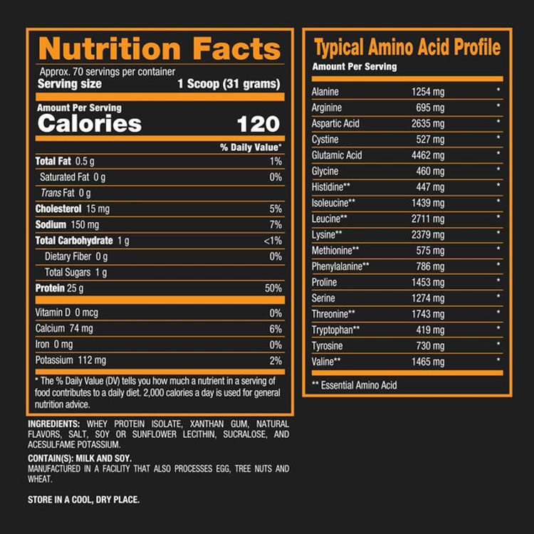 پروتئین وی ایزوله اچ دی ۲۲۰۸ گرم بی پی آی
