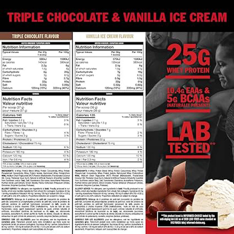 پروتئین وی دو طعم موتانت