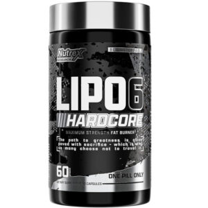 چربی سوز لیپو سیکس هاردکور ناترکس 60 عددی